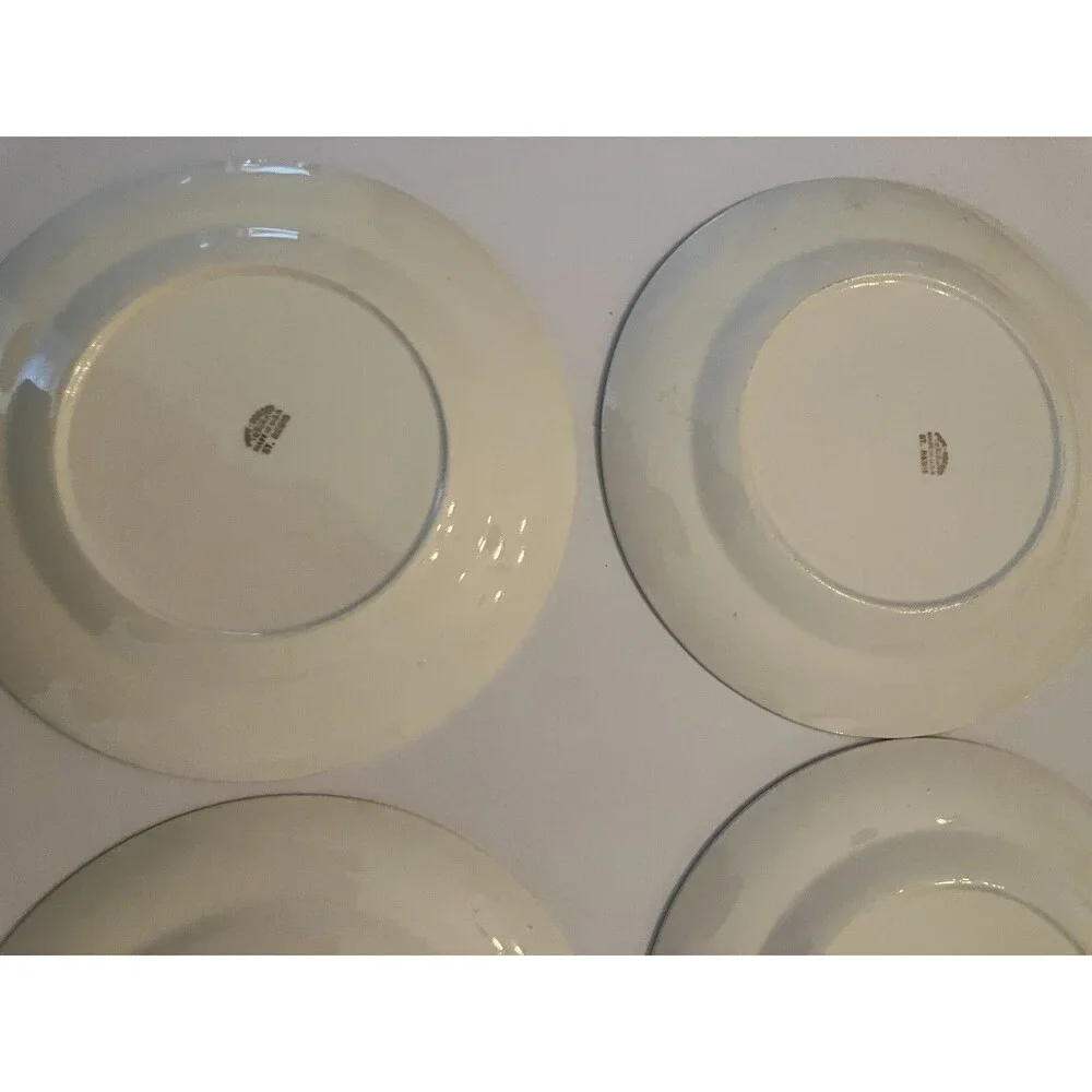 Lot of 6 POPE GOSSER St. Regis China Salad Plates